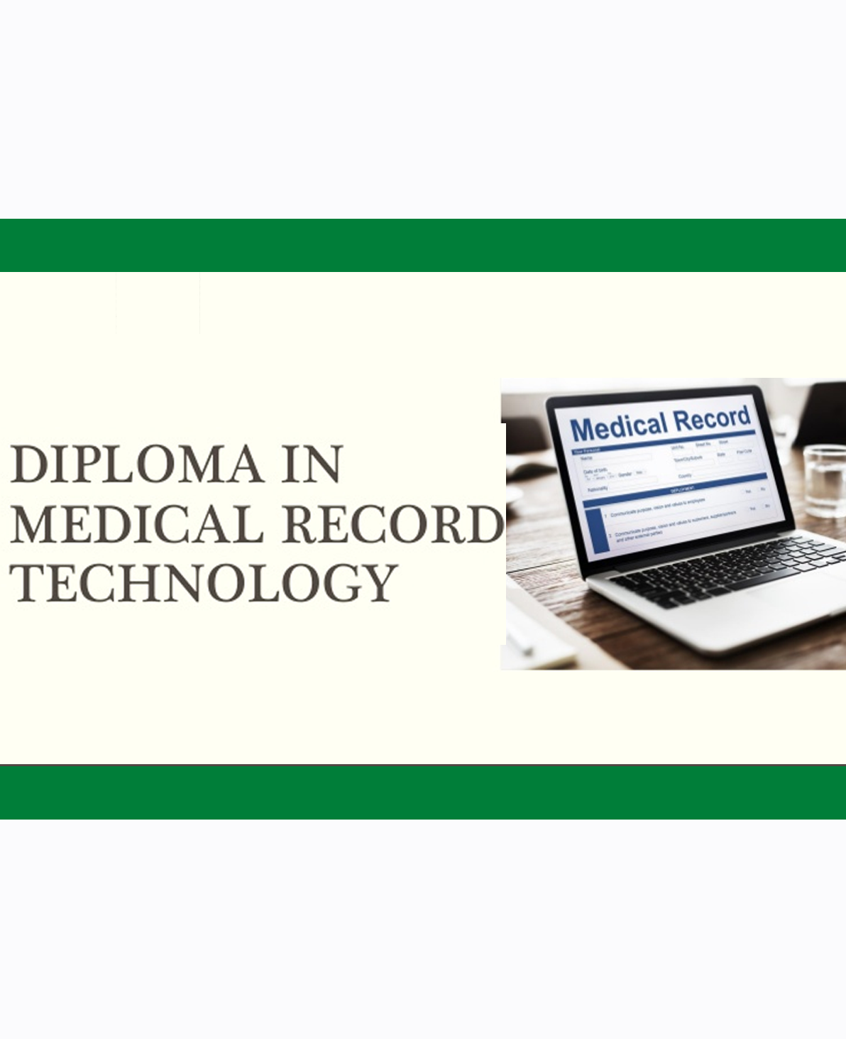 Diploma in Medical Record Technology