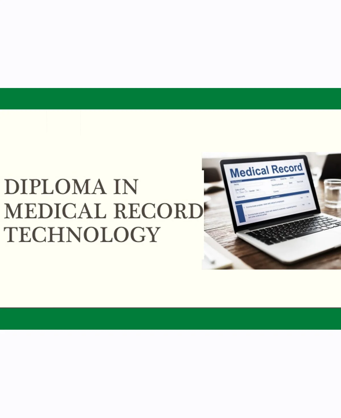 Diploma in Medical Record Technology